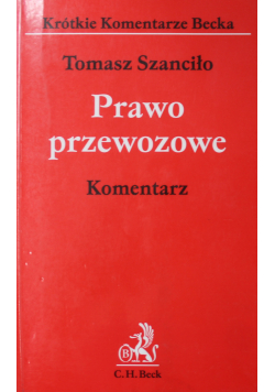Prawo przewozowe komentarz