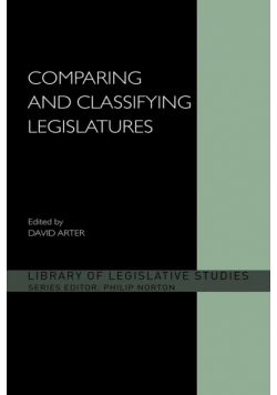 Comparing and Classifying Legislatures