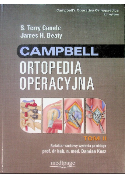 Campbell Ortopedia Operacyjna Tom 2