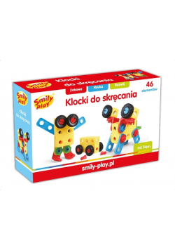 Klocki konstrukcyjne 46 elementów
