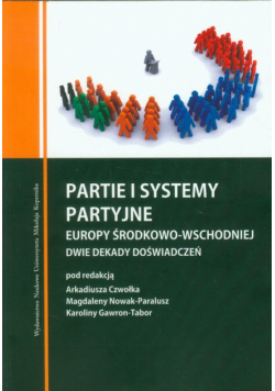 Partie i systemy partyjne Europy Środkowo-Wschodniej