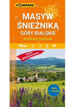 Masyw Śnieżnika Góry Bialskie mapa laminowana