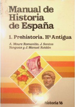 Manual De Historia De Espana Tom 1