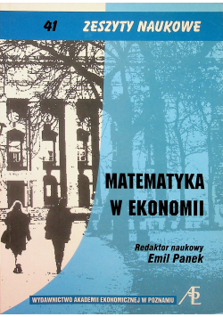 Matematyka w ekonomii