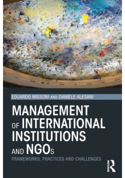Management of International Institutions and NGOs
