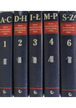 Nowa Encyklopedia powszechna PWN 5 tomów