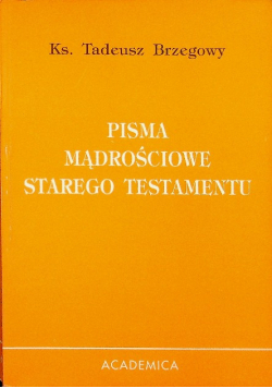 Pisma mądrościowe Starego Testamentu