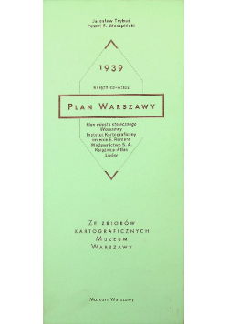 Plan warszawy ze zbiorów kartograficznych Muzeum Warszawy