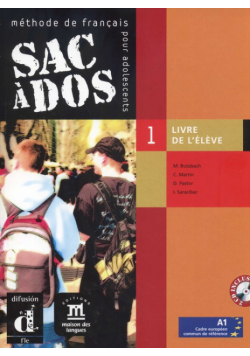 Sac A Dos 1 A1 Livre De L'Eleve + 2 CD