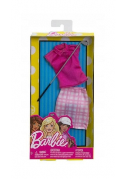 Barbie. Ubranka kariera zestaw FKT14