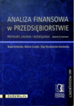 Analiza finansowa w przedsiębiorstwie