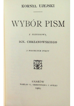 Wybór pism