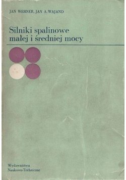 Silniki spalinowe małej i średniej mocy
