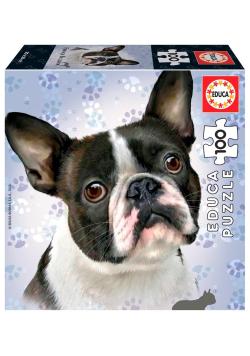 Puzzle 100 Psy - Buldog francuski G3