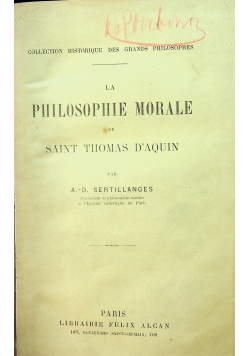 La philoophie morale 1916 r