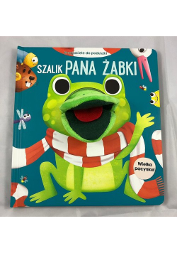 Przyjaciele do poduszki Szalik pana żabki