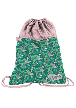 Worek na buty Minnie zielono-różowy