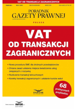 Vat od transakcji zagranicznych Podatki 5/2025