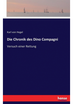 Die Chronik des Dino Compagni