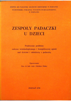 Zespoły padaczki u dzieci
