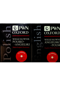 Wielki słownik polsko - angielski 2 tomy