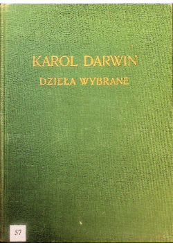 Darwin Dzieła wybrane Tom VII