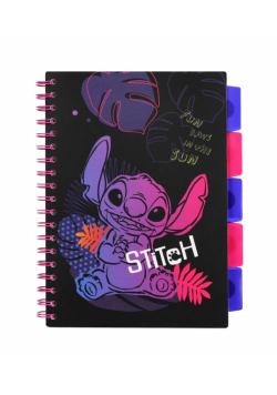 Kołobrulion B5 Disney Black Stitch 100 kartek wzór 2