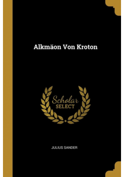 Alkmäon Von Kroton