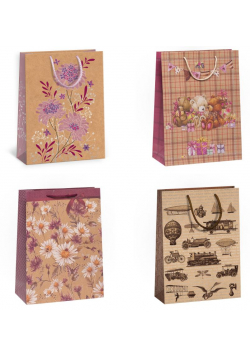 Torba prezentowa Natur 31x41,5x12 cm mix ARGUS