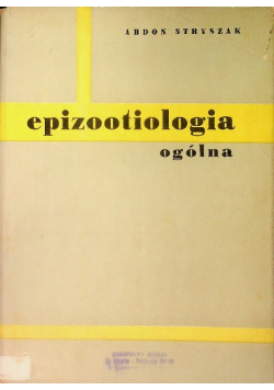 Epizootiologia ogólna