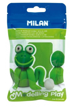 Modelina AIR-DRY samoutwardzalna 100g ziel. jasna