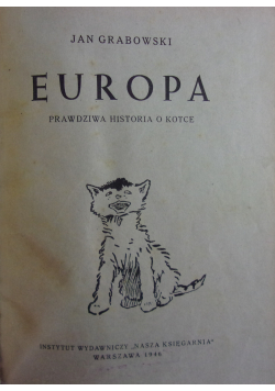 Europa prawdziwa historia o kocie 1946 r.