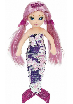 TY Mermaids Lorelei - fioletowa syrenka 45cm