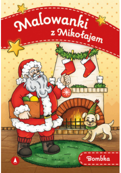 Bombka. Malowanki z Mikołajem