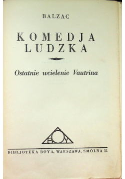 Ostatnie wcielenie Vautrina ok. 1924 r.