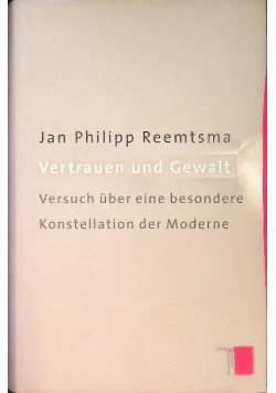 Reemtsma vertrauen und gewalt