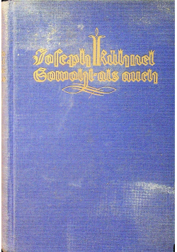 Sowohl als auch eine auslese aus dem Sprechsaal des Geliand 1926 r.