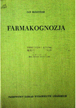 Muszyński farmakologia