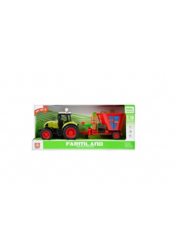 Traktor z akcesoriami światło/dźwięk