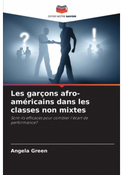 Les garçons afro-américains dans les classes non mixtes