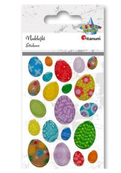 Naklejki Pisanki żywica epoksydowa mix 21szt