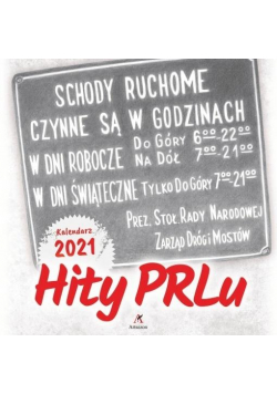 Kalendarz 2021 Ścienny Hity PRLu