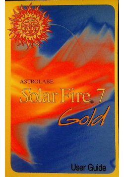 Solar Fire 7 Gold