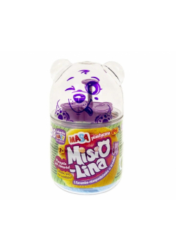 Misiolina Masa plastyczna niebieska 60g + foremka