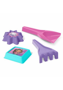 Universal łopatka i grabki + 2 foremki IML mix