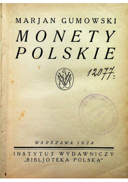 Monety polskie 1924 r