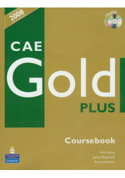CAE Gold Plus Coursebook z płytą CD