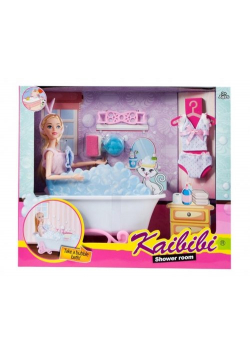 Lalka 29cm + wanna