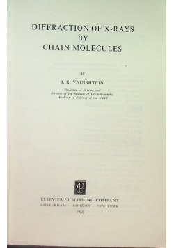 Diffraction of X rays by Chain Molecules