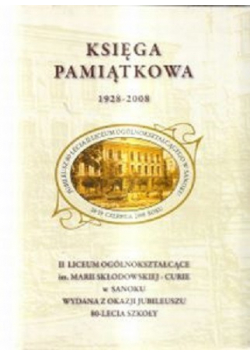 Księga pamiątkowa 1928 2008